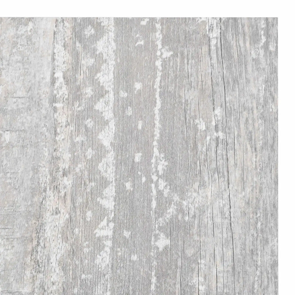 Tavole per Pavimenti 5,11 m² 55 pcs PVC Grigio chiaro e bianco 42046347