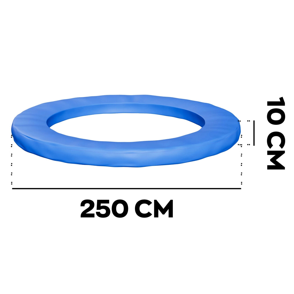 Jumpoo - Set 6 accessori di Ricambio per Trampolino Bambini Ø250 cm Blu