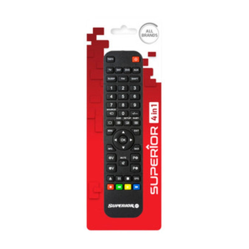 TELECOMANDO TV SUPERIOR PROGRAMMABILE 4 IN 1