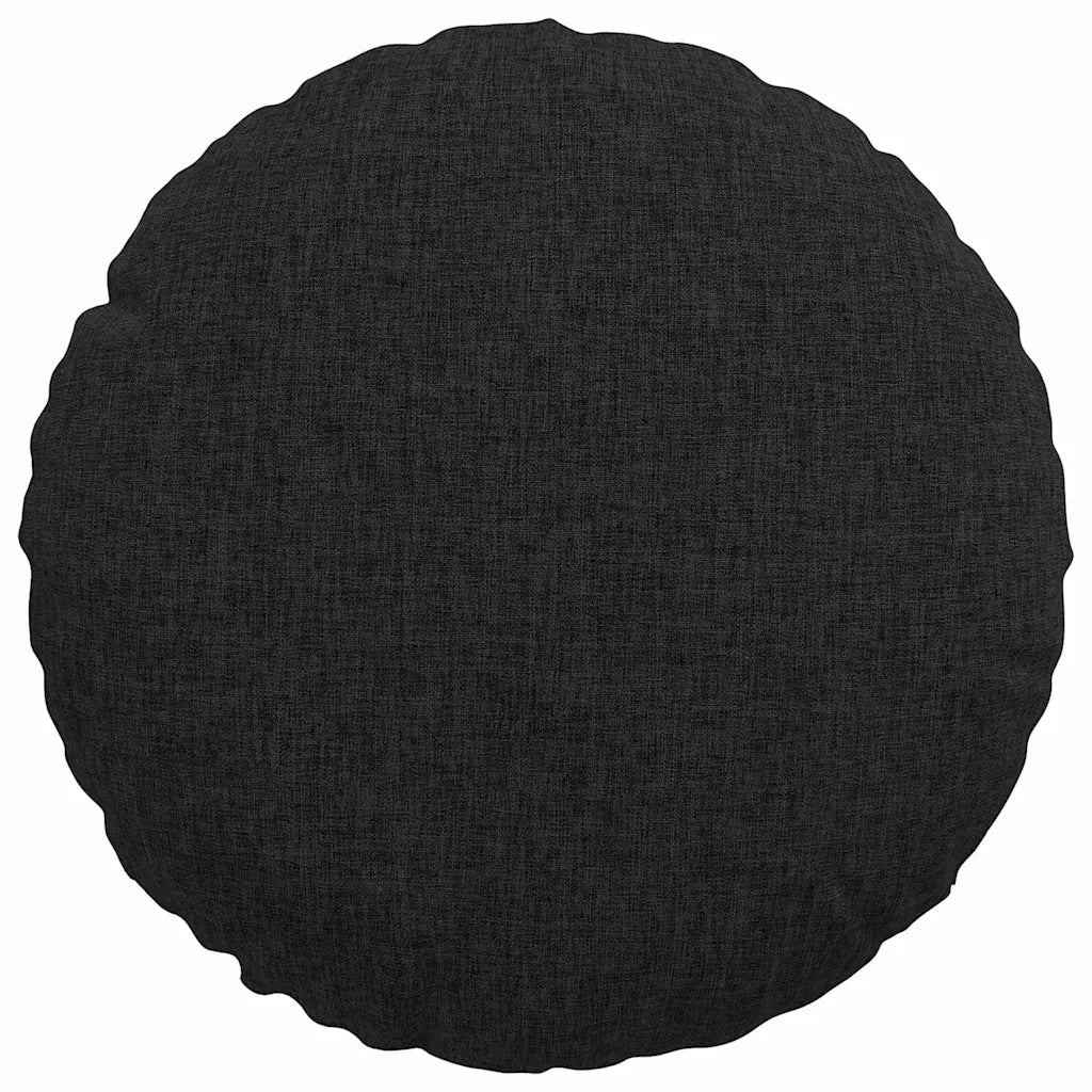 Cuscini per Seduta 2 pz | Cuscini per sedie Nero ?30 x 13 cm Tessuto