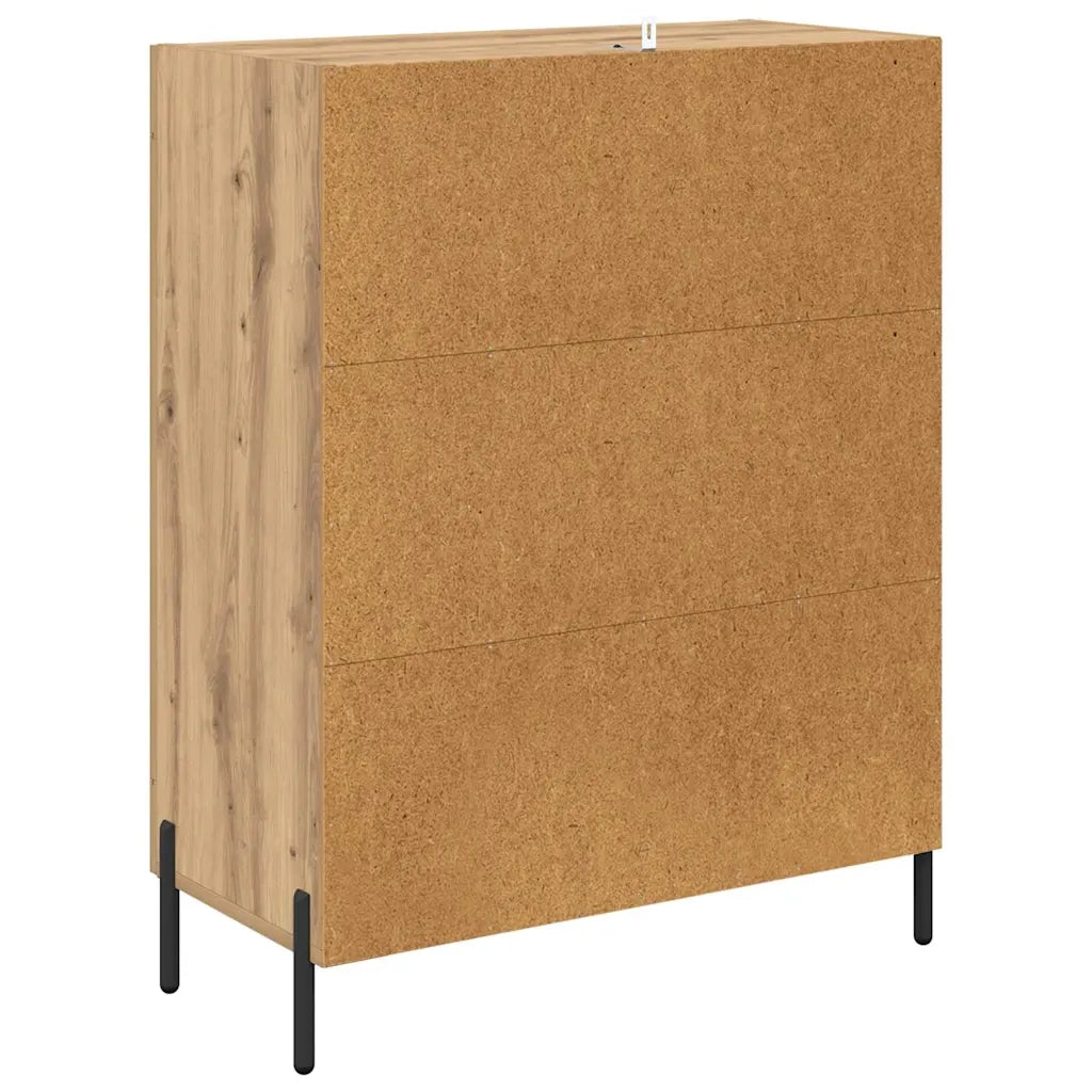 Credenza-Buffet-Armadio da cucina Rovere artigianale 69,5 x 34 x 90 cm 933738