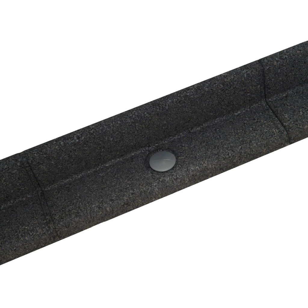 Bordura Flessibile da Giardino 36 x 1,2 m Grigio con Martello in Gomma