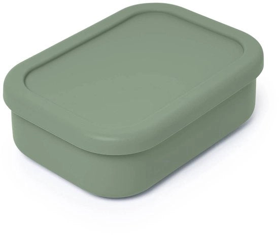 Lunchbox in Silicone - Impronta e Resistente al Microonde - 1 pezzo - 18 cm x 13 cm