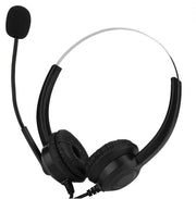 Headset multifunzionale USB con microfono con riduzione del rumore per conferenze PC - Chat headset per centri operativi.