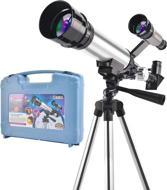Telescopo portatile per bambini - 60 mm Refrattore HD per osservazione diurna e notturna