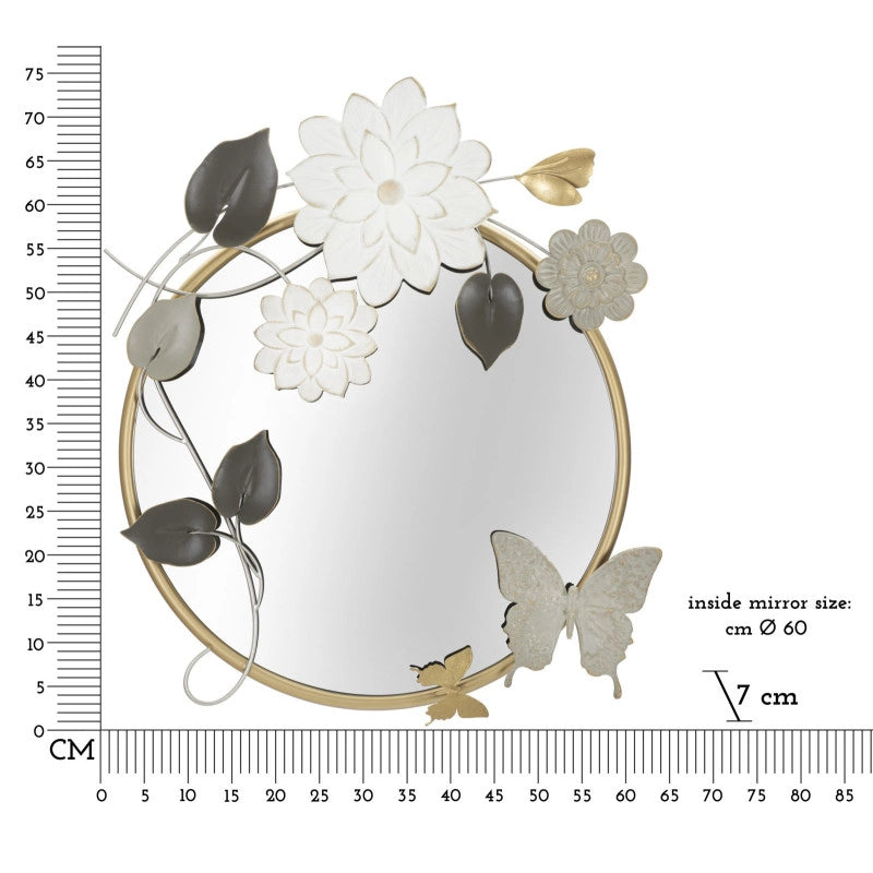 Specchio Da Muro Tonis cm 74,9x7x66