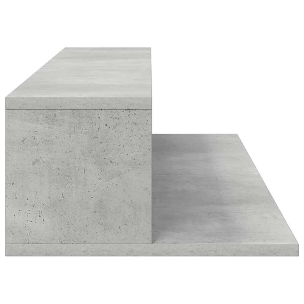 Scrivania studio Grigio Cemento 110 x 36 x 19,5 cm 8006711