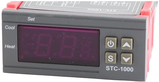 Regolatore di temperatura digitale - Funzione raffreddamento e riscaldamento - Regolazione della temperatura precisa - Accessori professionali - Adatto per ...