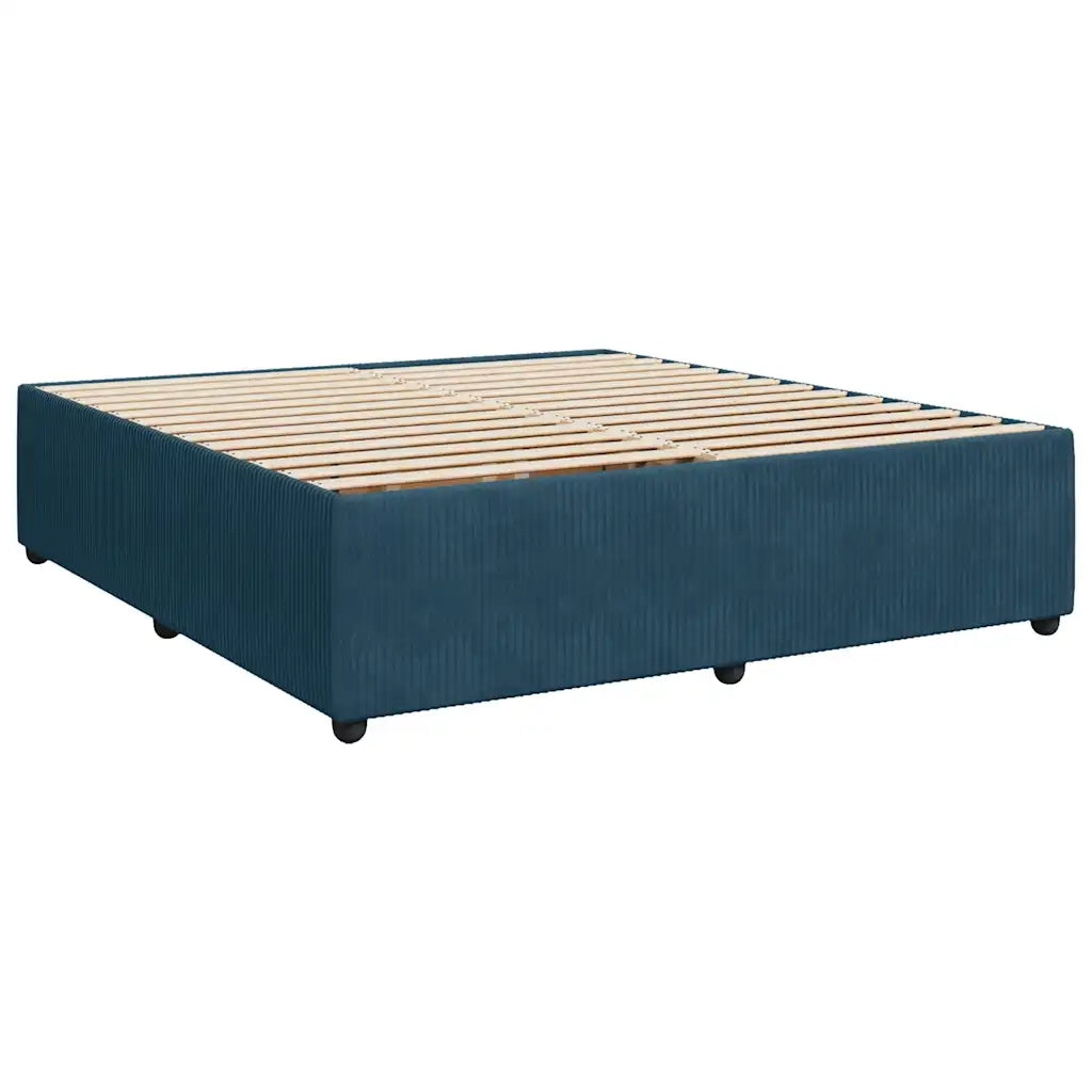 Giroletto Blu 180x200 cm in Velluto 3285028