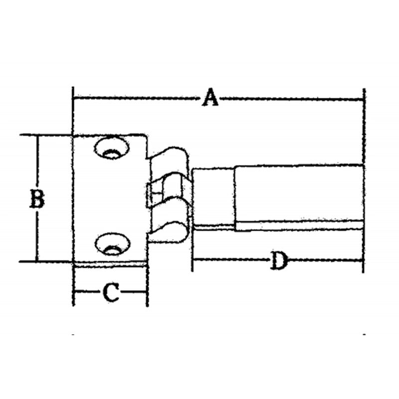 FERMAPORTA SCORREVOLE SLIDING DOORS/WINDOWS STOP