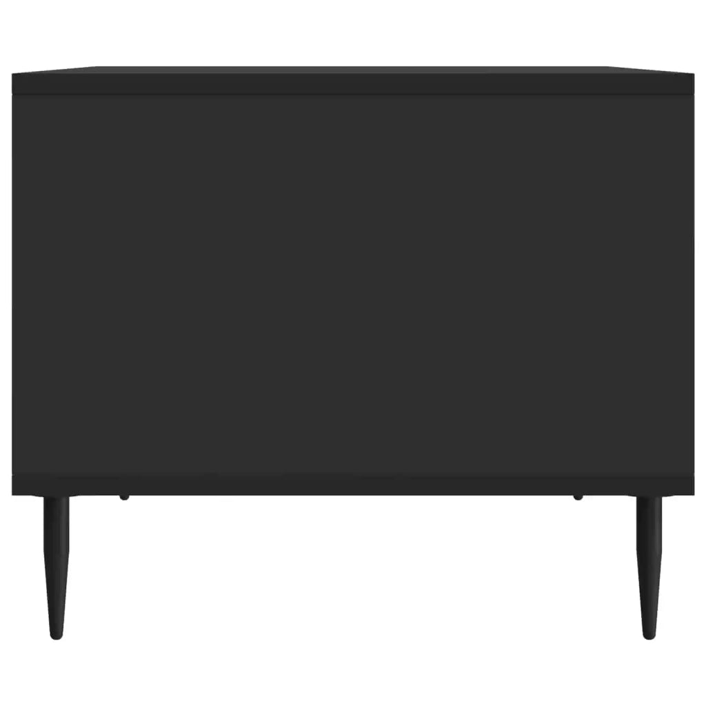 Tavolino da salotto | Tavolino da caff¨¨ | Tavolino da Soggiorno Nero 90 x 50 x 40 cm Legno ingegnerizzato