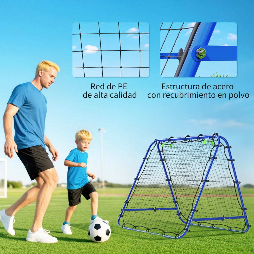 Rete da Allenamento Pieghevole ¨C Minimal ¨C 100x95x90 cm Blu