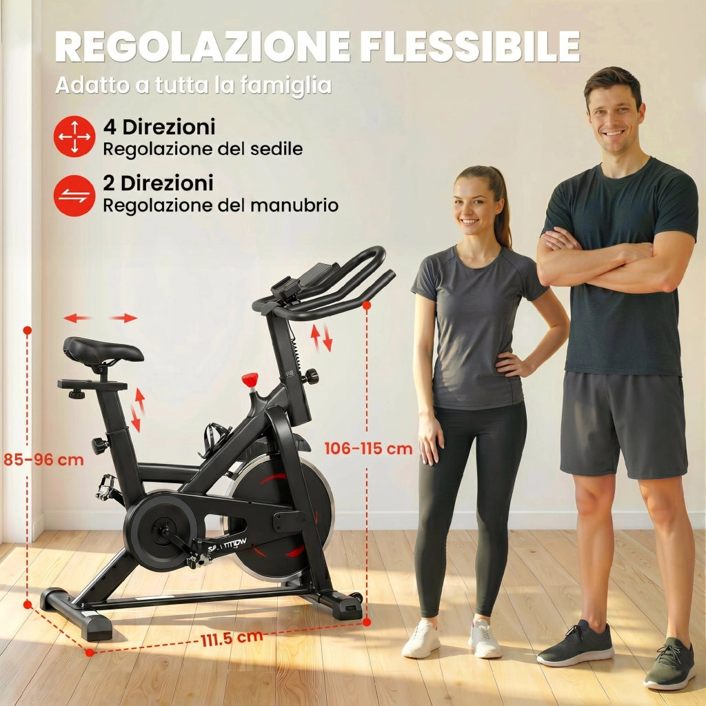 Cyclette Magnetica con App ¨C Xylo ¨C Resistenza 0-100%