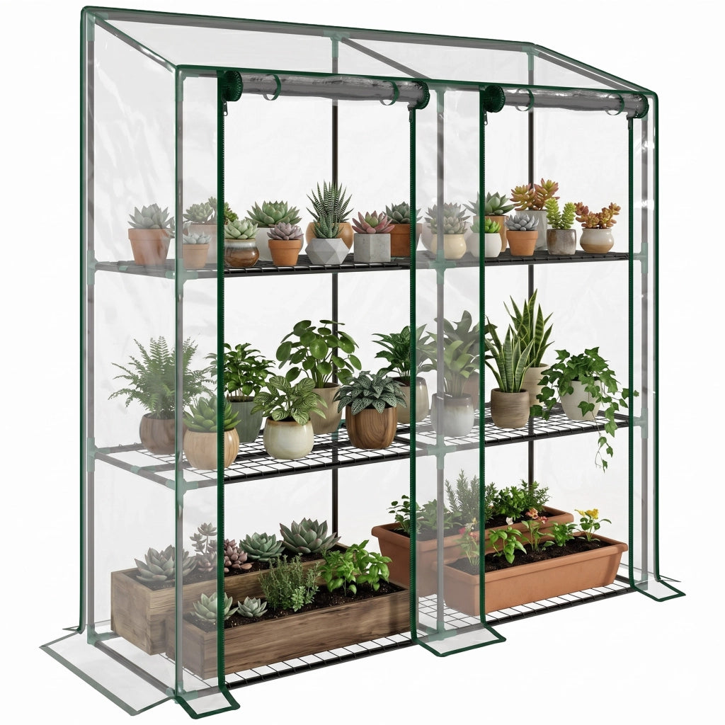 Serra da giardino 3 livelli ¨C Minimal ¨C 143x46x141/151 cm