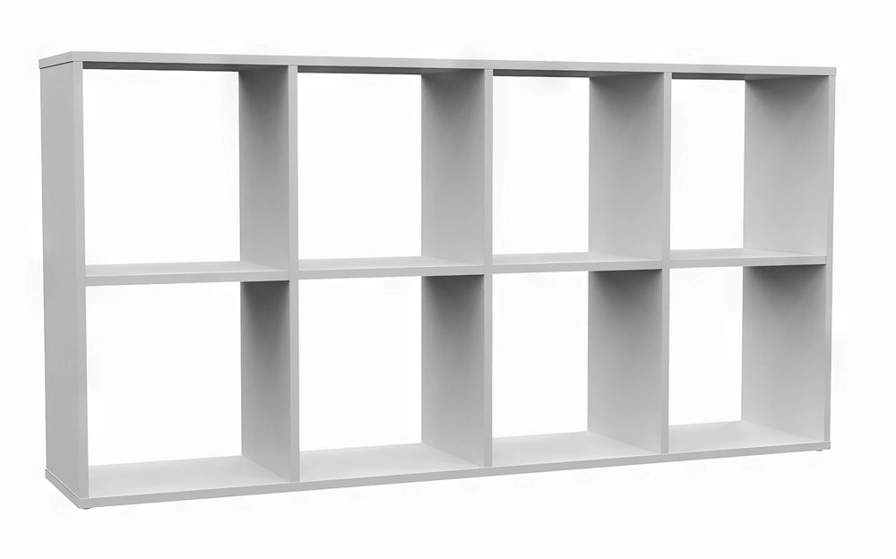 Scaffale MALAX 2x4 bianco libreria moderna