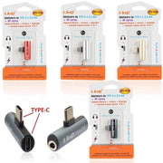 Trade Shop - Adattatore Convertitore Da Plug Type-c Maschio A Jack 3,5mm + Pd Carica Tpc3026 -