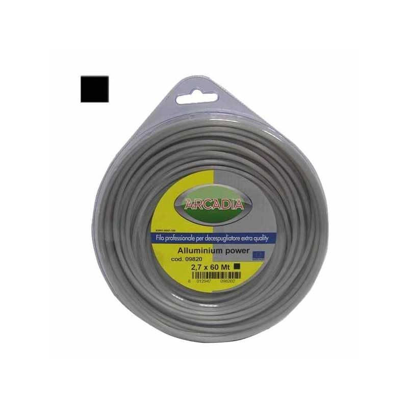 Filo Nylon Quadro Alu mm 3,3 m 40 Master Arcadia