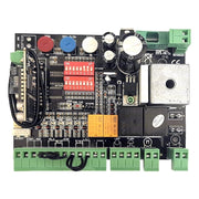 CENTRALE COMANDO CANCELLO SCORREVOLE COMPATIBILE CON APRIMATIC 24V RX INTEGRATO