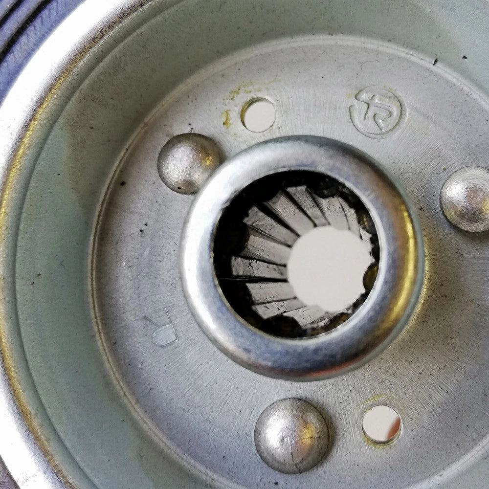 Ruota in gomma da 100mm standard