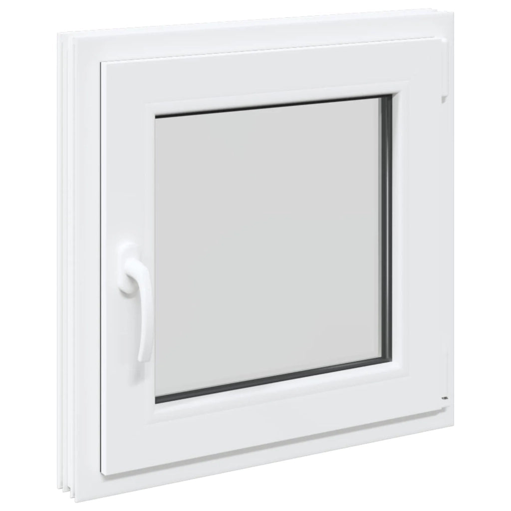 Finestra per Soffitta RISOR 60 x 60 cm PVC e Vetro Bianco CFW5716771