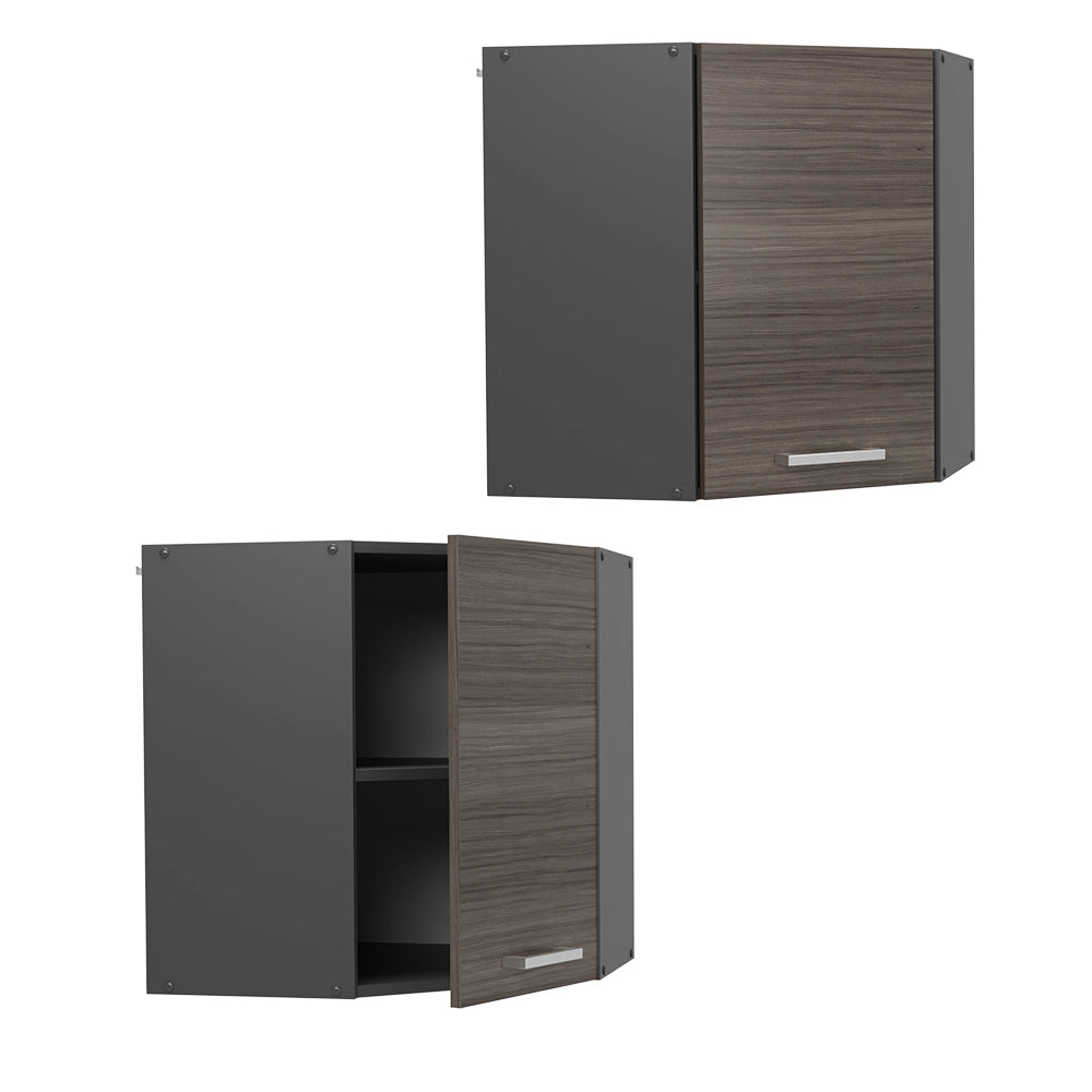 Mobile angolare da cucina R-Line Grigio nobile/Antracite 57 cm Vicco