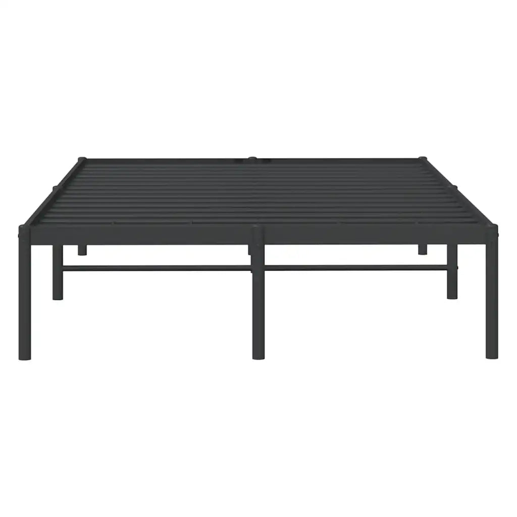 Giroletto-Struttura Letto in Metallo Nero 135x190 cm