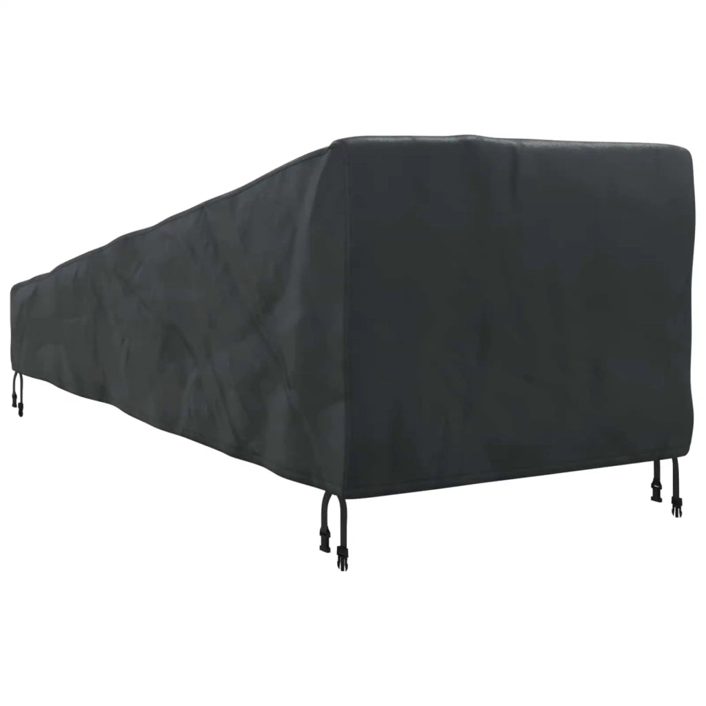 Copertura per mobili da esterno Nero 203 x 81 x 63 cm
