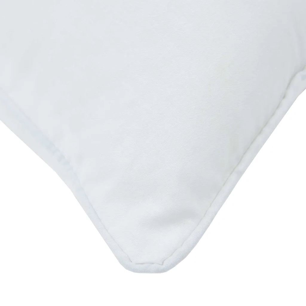 Cuscino con cuscino Bianco 81 x 81 x 40 cm Cotone e Poliestere 42007799