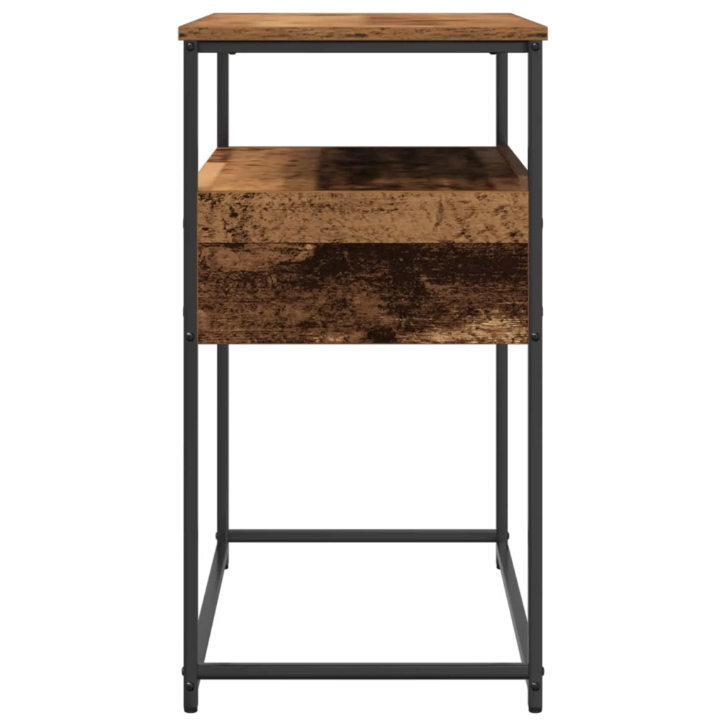 Tavolo Consolle | Tavolo d'Ingresso Legno vecchio 75 x 40 x 75 cm Legno multistrato