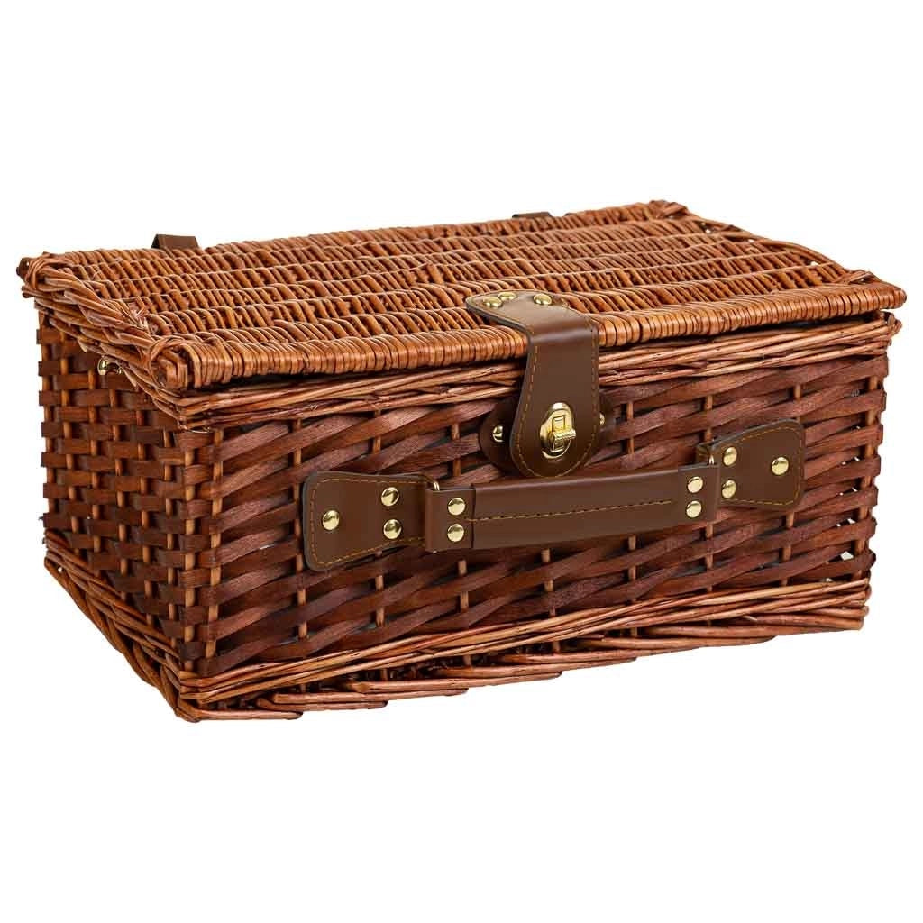 Cestino pic-nic marrone 40x28x19h