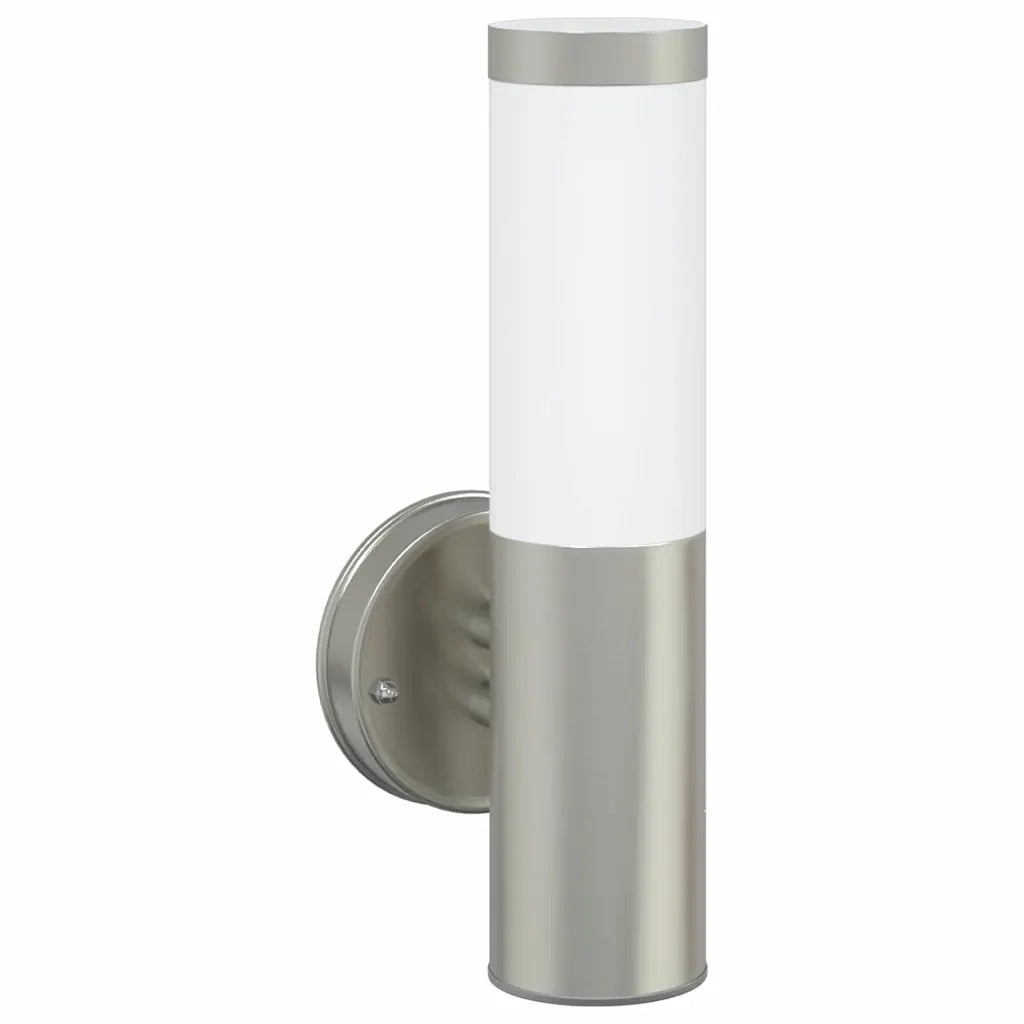 Lampada da Parete Esterna Argento 15 x 7,5 x 33 cm 4005951