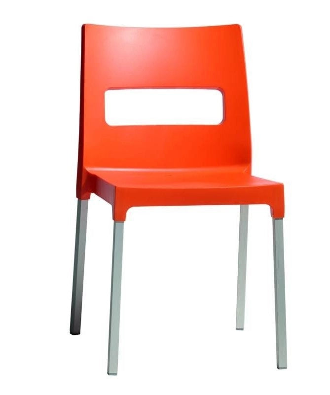 Sedia in tecnopolimero Maxi Diva Made in Italy - set da 4