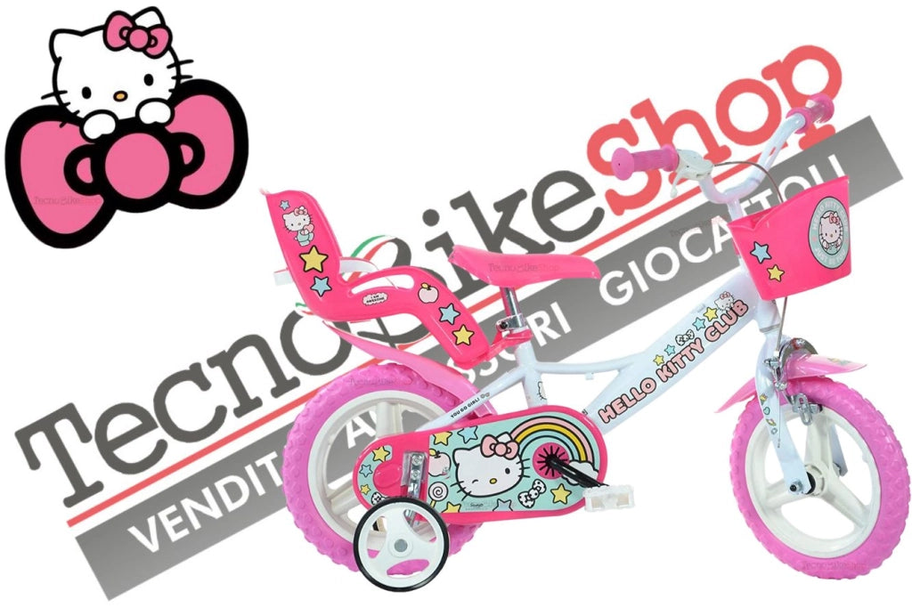 Bicicletta Bambina Dino Bikes Hello Kitty 2 12"