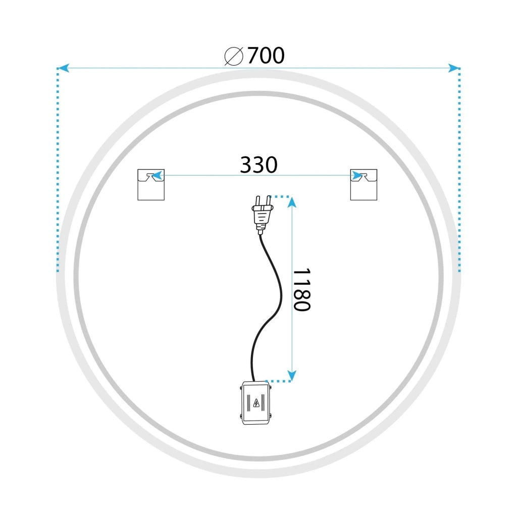 Specchio Led Soft 70