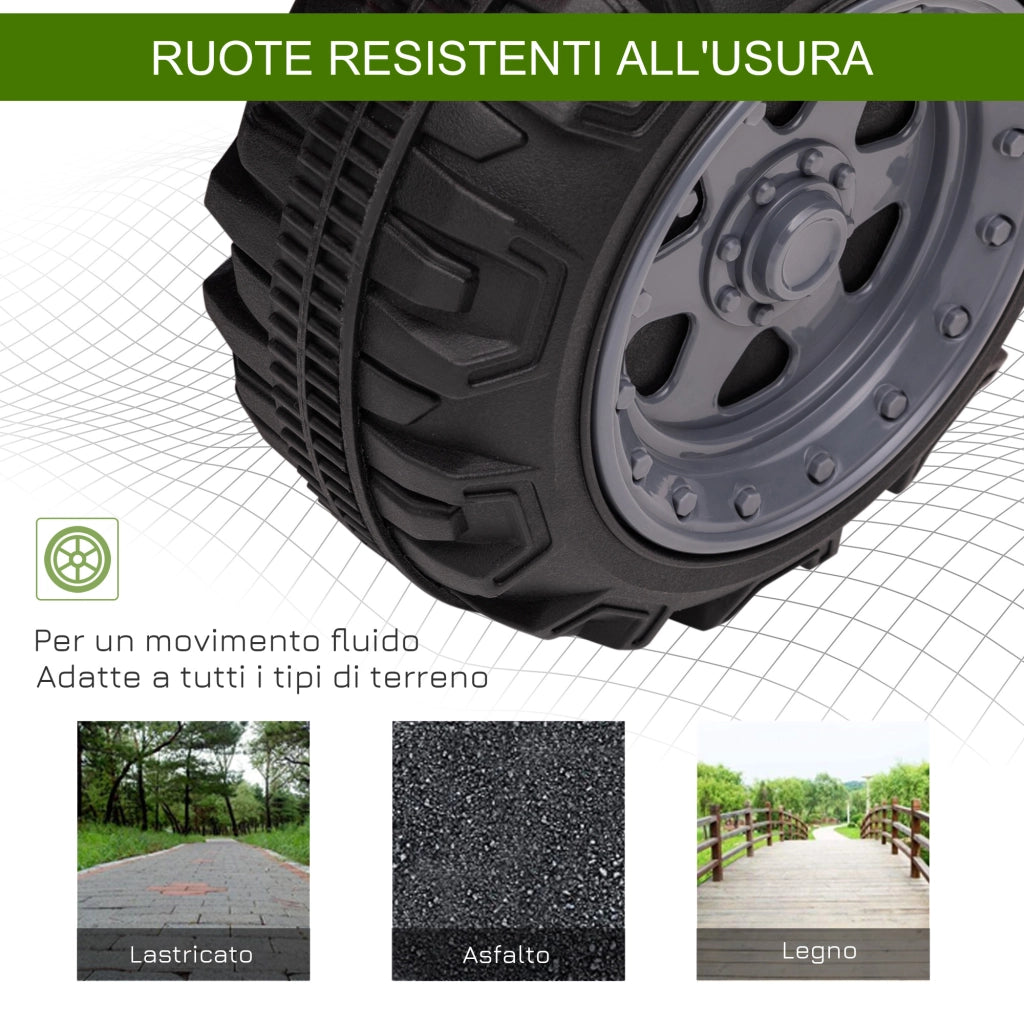 Quad Elettrico per Bambini ¨C Minimal ¨C Verde 66x44x42 cm