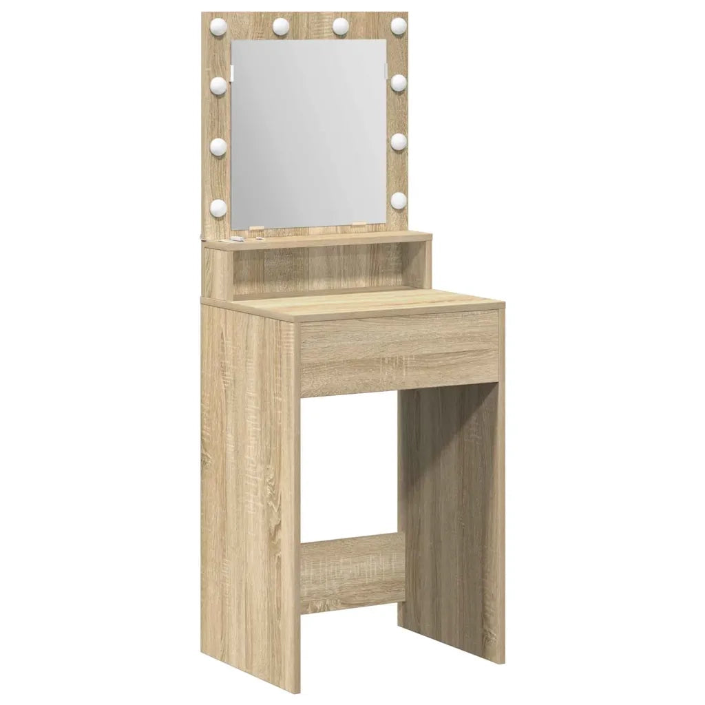 Tavolo da Trucco con lo scaffale Rovere Sonoma 50 x 41 x 135 cm 865120