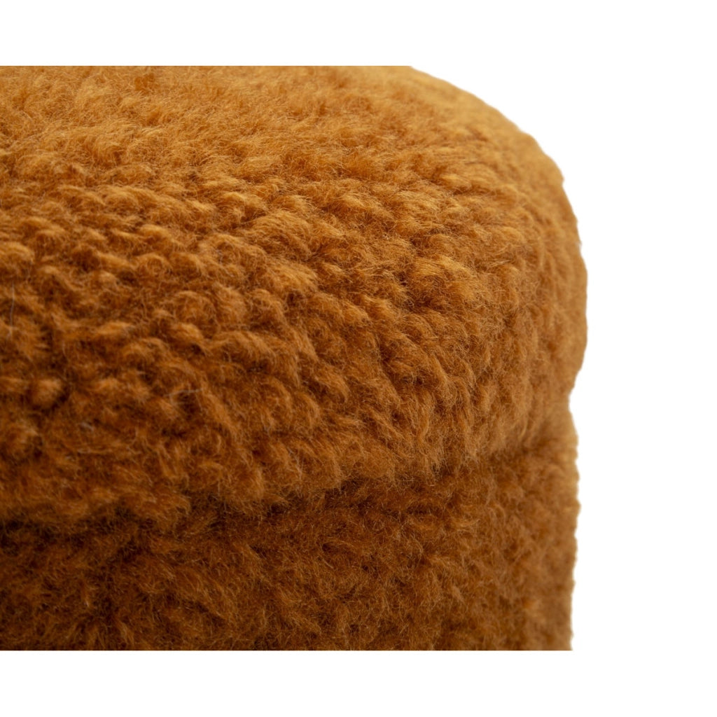 Pouf VKH721, Marrone, MDF, 47x40x40 cm