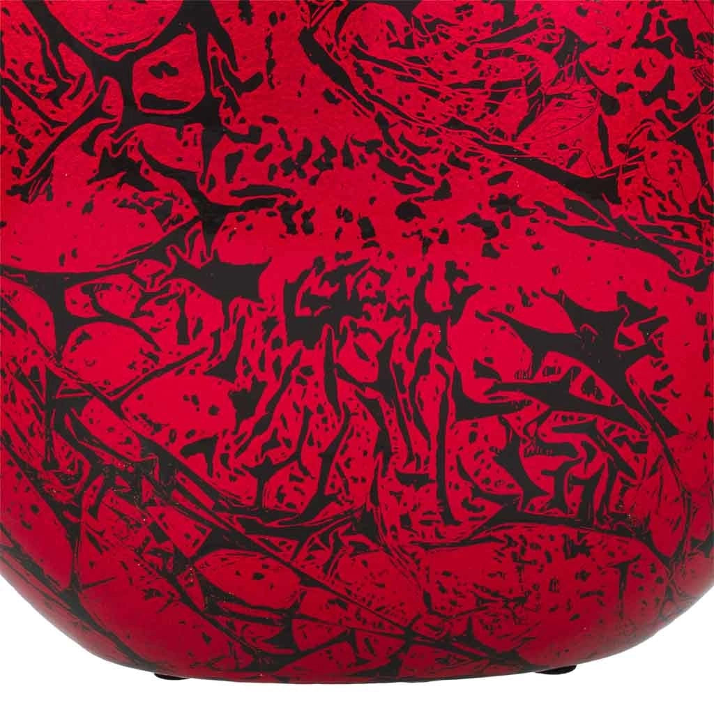 Vaso in ceramica rossa 35x18,5x37,5h
