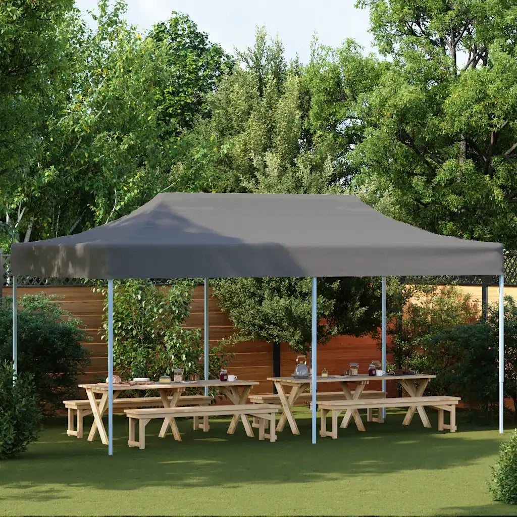 Tenda Pieghevole Pop-Up 3x6 m Antracite
