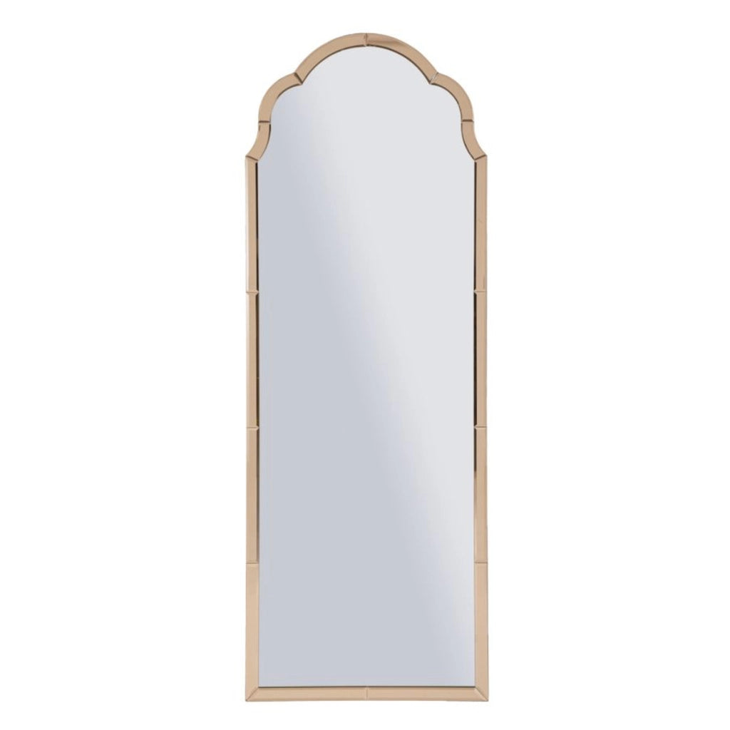 Specchio con Cornice Classico 5, Rosa, MDF, 150x55x2 cm