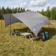 Telo da campeggio resistente all'acqua Grigio e arancione 42028597