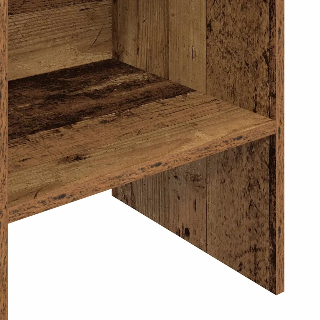 Armadio per Libri Legno vecchio 40 x 35 x 180 cm 875018