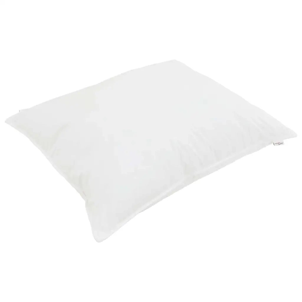 Piumone con cuscino 3 pcs Bianco Microfibra