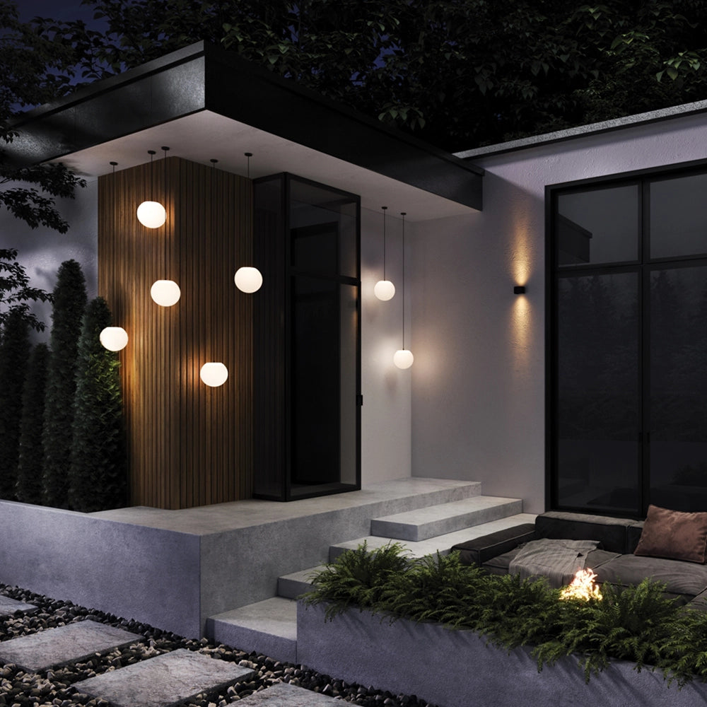 Maytoni Lampada da soffitto moderna Erda 1 luce E27 IP54 bianco plastica
