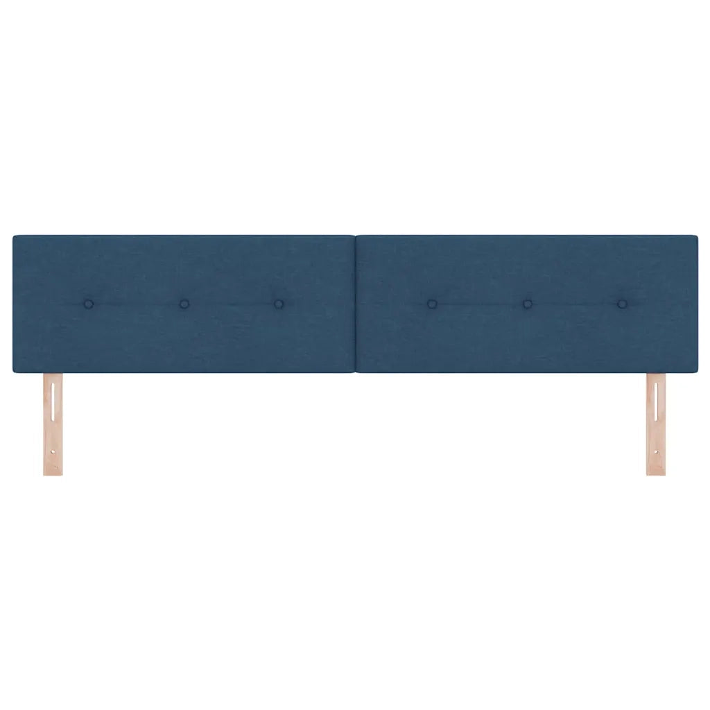 Testiera LED con strisce LED con testiera Blu 200 cm Tessuto 3338167