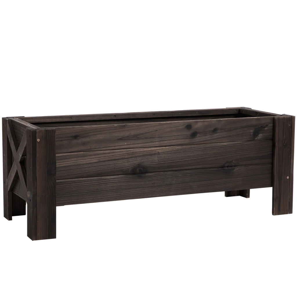 Vaso per Piante in Legno Massello ¨C Minimal ¨C 100x36x36 cm