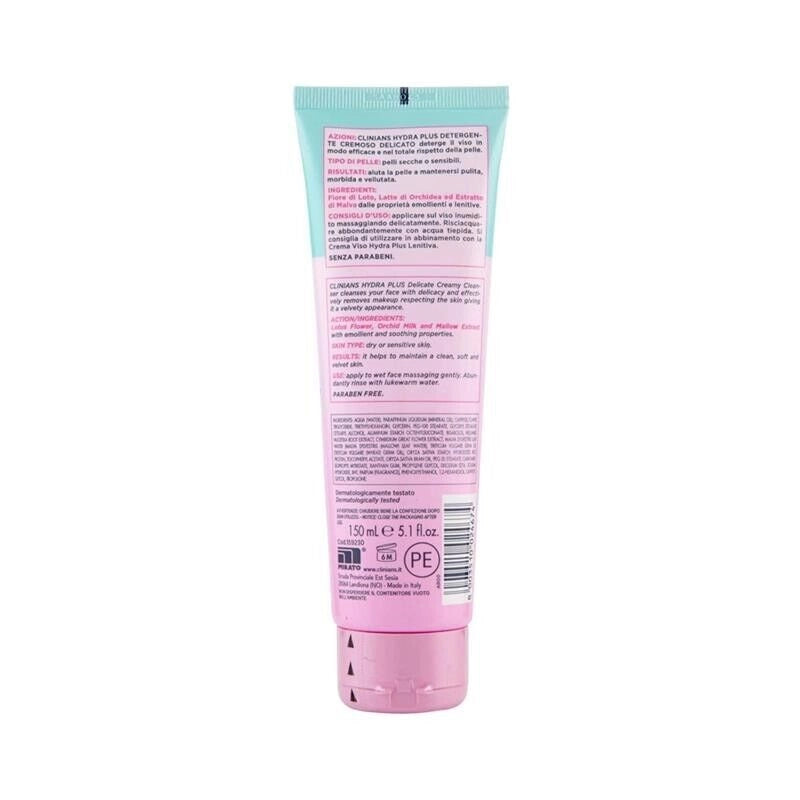 CLINIANS HYDRA BASIC GEL DETERGENTE CREMOSO E DELICATO 150ML