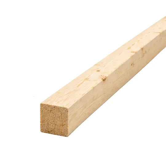 Morali abete carpenteria grezzi   48 x 48 x 2000 mm 1 pz.