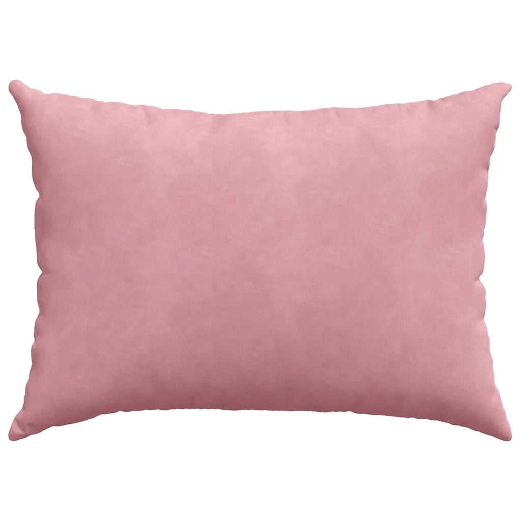 Cuscini da Divano 2 pz | Cuscini per sedie Rosa 70 x 50 cm Tessuto in Cords