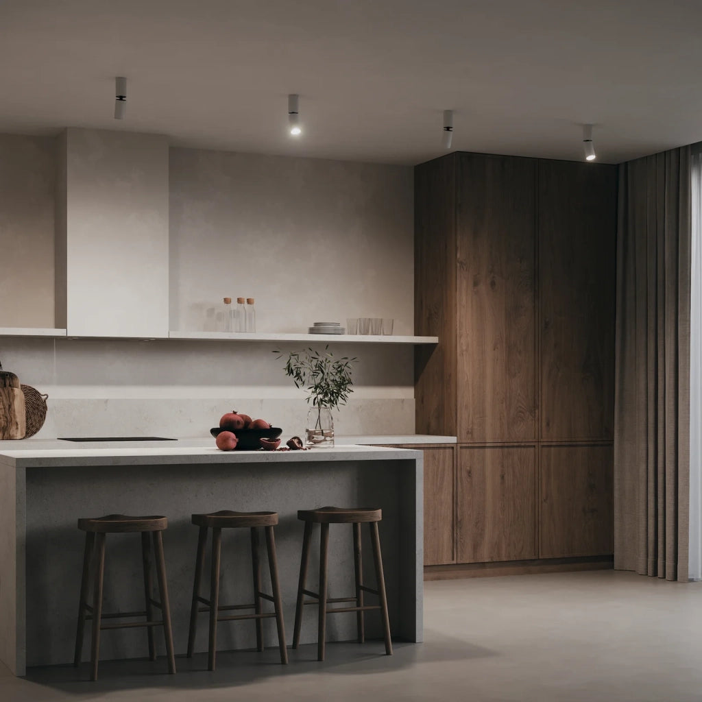 Maytoni Lampada da soffitto moderna FOCUS S 1 luce GU10 bianco metallo
